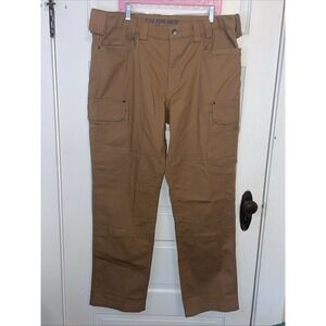 Brown Khaki Style | Flex Fire House Pants | Duluth Trading Co. 40‎ x 34